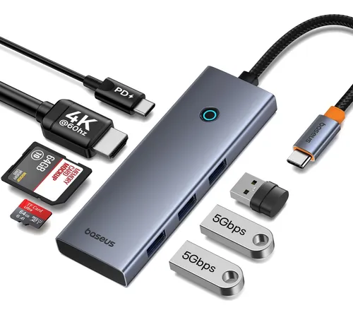 Hub USB-C 7 em 1