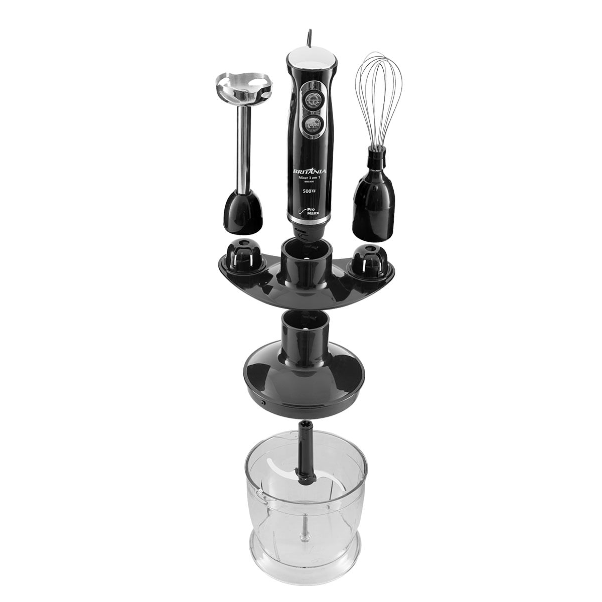Mixer de Mão 3 em 1 500W