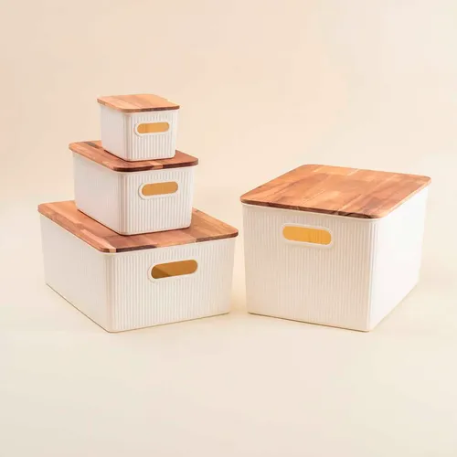 Organizador de Mesa em Madeira