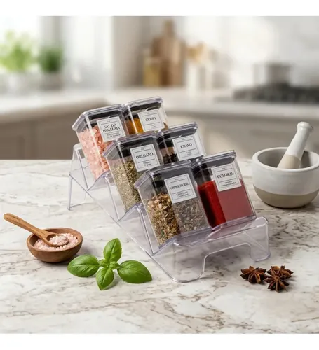 Organizador de Temperos 6 Potes